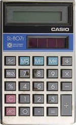 casio SL-807T (BU)